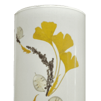 Flowered Lampshade - Ginkgo Biloba