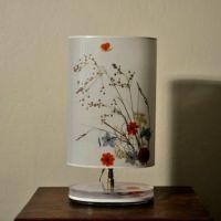 Lampe en fleurs séchées - Prairie - Ovale 20